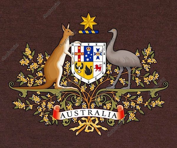 Australian Coat of Arms in Vector Format