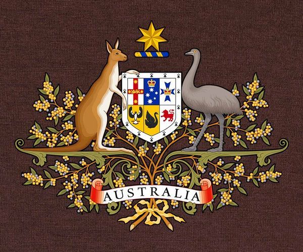 Australian Coat of Arms Vector