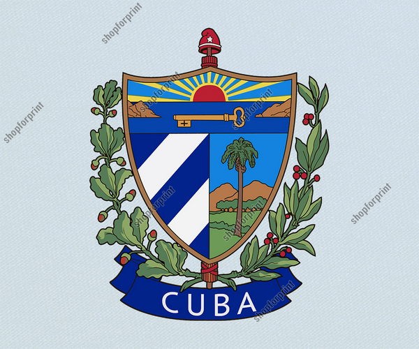 Cuba Coat of Arms Vector (3 Images)