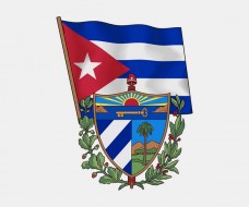 Cuba Coat of Arms Vector (3 Images)
