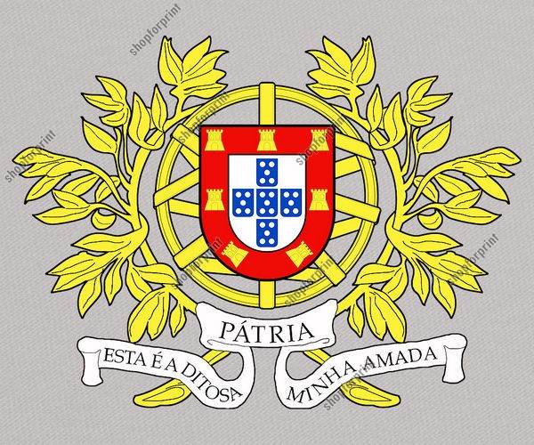 Portugal Coat of Arms in Vector Formats - AI, EPS, SVG