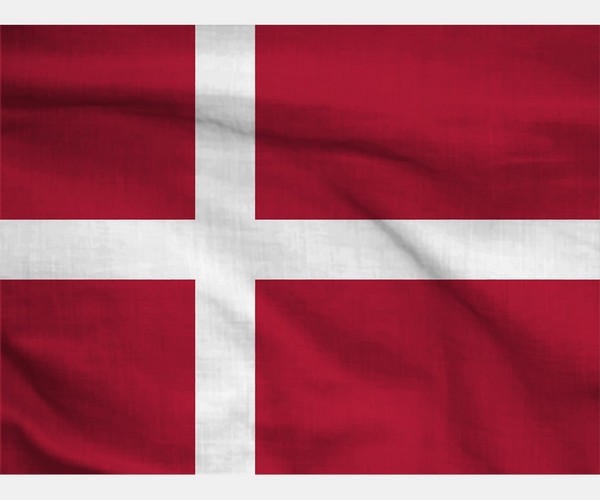 Denmark National Flag (Two Images)