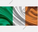 Irish Tricolour Flag Vector Set (4 Images)