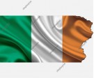 Irish Tricolour Flag Vector Set (4 Images)