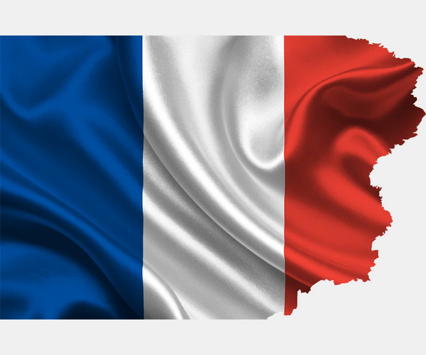 National Flag of France Vector Pack (Four Images)