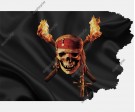 Pirates of the Caribbean Flag Vector