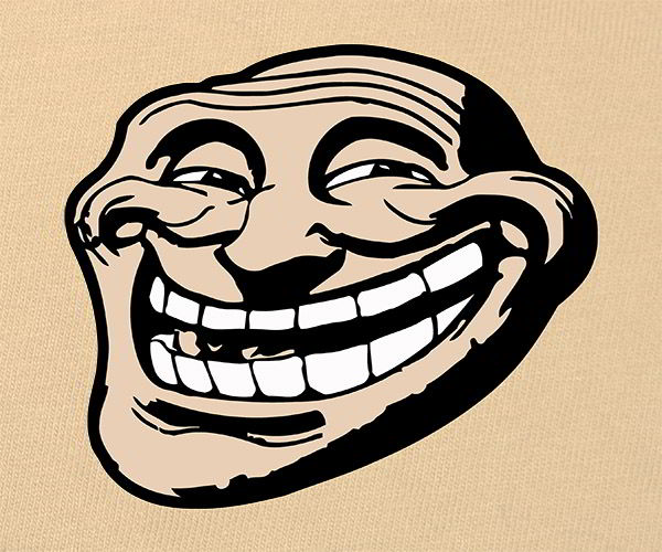 happy troll face