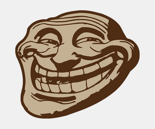 Troll face meme hi-res stock photography and images - Alamy
