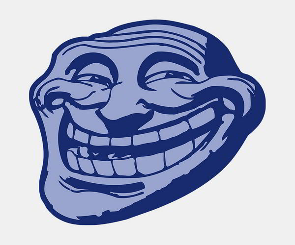 Troll Face in Vector Format, troll faces