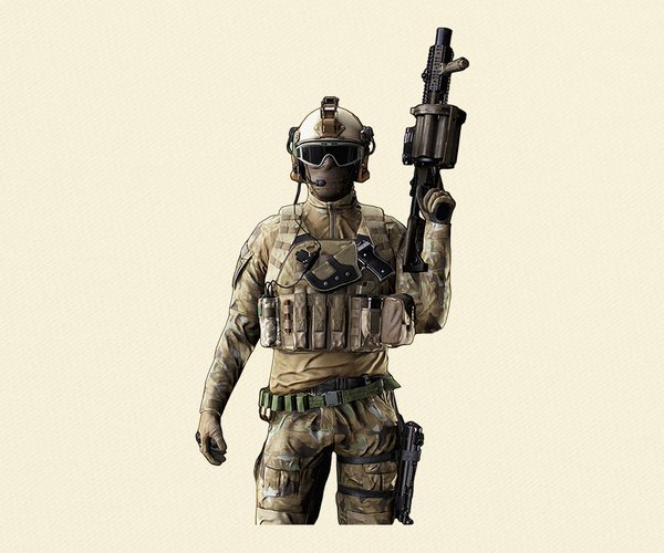 Soldier Vector Image