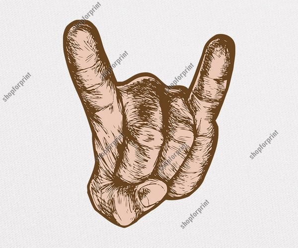 Heavy Metal Hand Sign