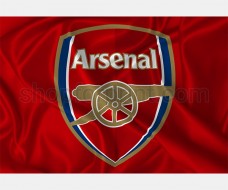 Arsenal Football Club Flag in Red Color