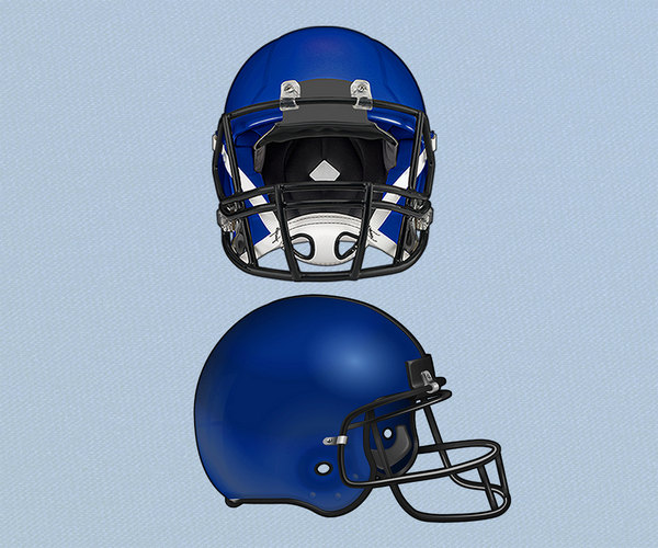 Football Helmet Vector