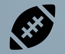 Rugby Ball Vector Free
