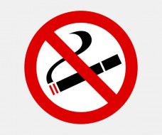 No Smoking Sign Vector Set. Six Images.