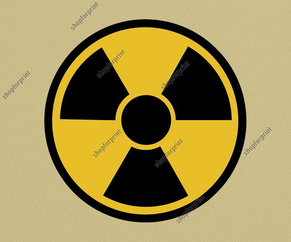 Radiation Hazard Sign (6 Vector Images)