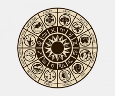 Zodiac Circle Vector. (Five Images)